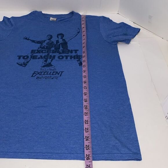 Gildan Bill & Ted’s Excellent Adventure Be Excellent To Each Other Graphic Tee - Picture 8 of 11